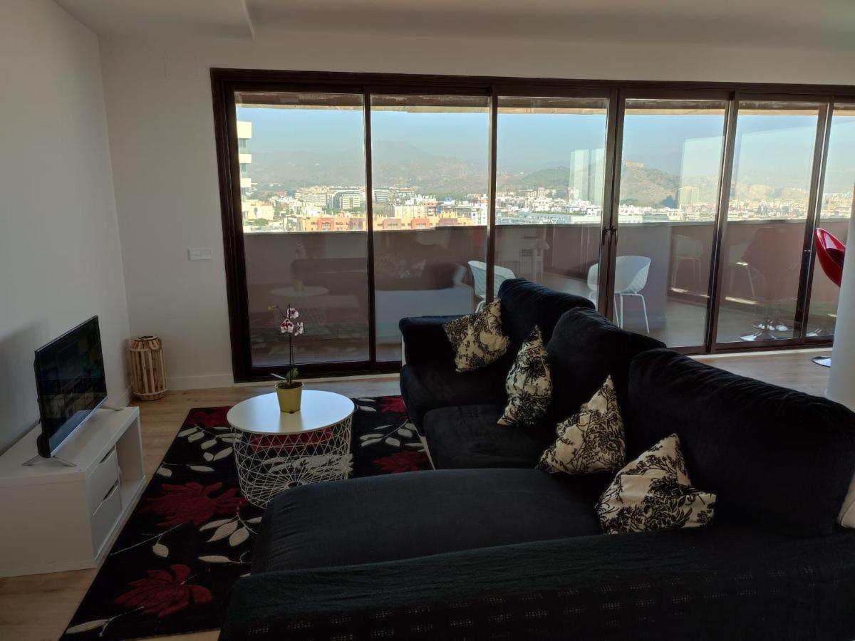 Apartamentum Espectacular Apartamento Con Increibles Vistas Lägenhet Málaga Exteriör bild